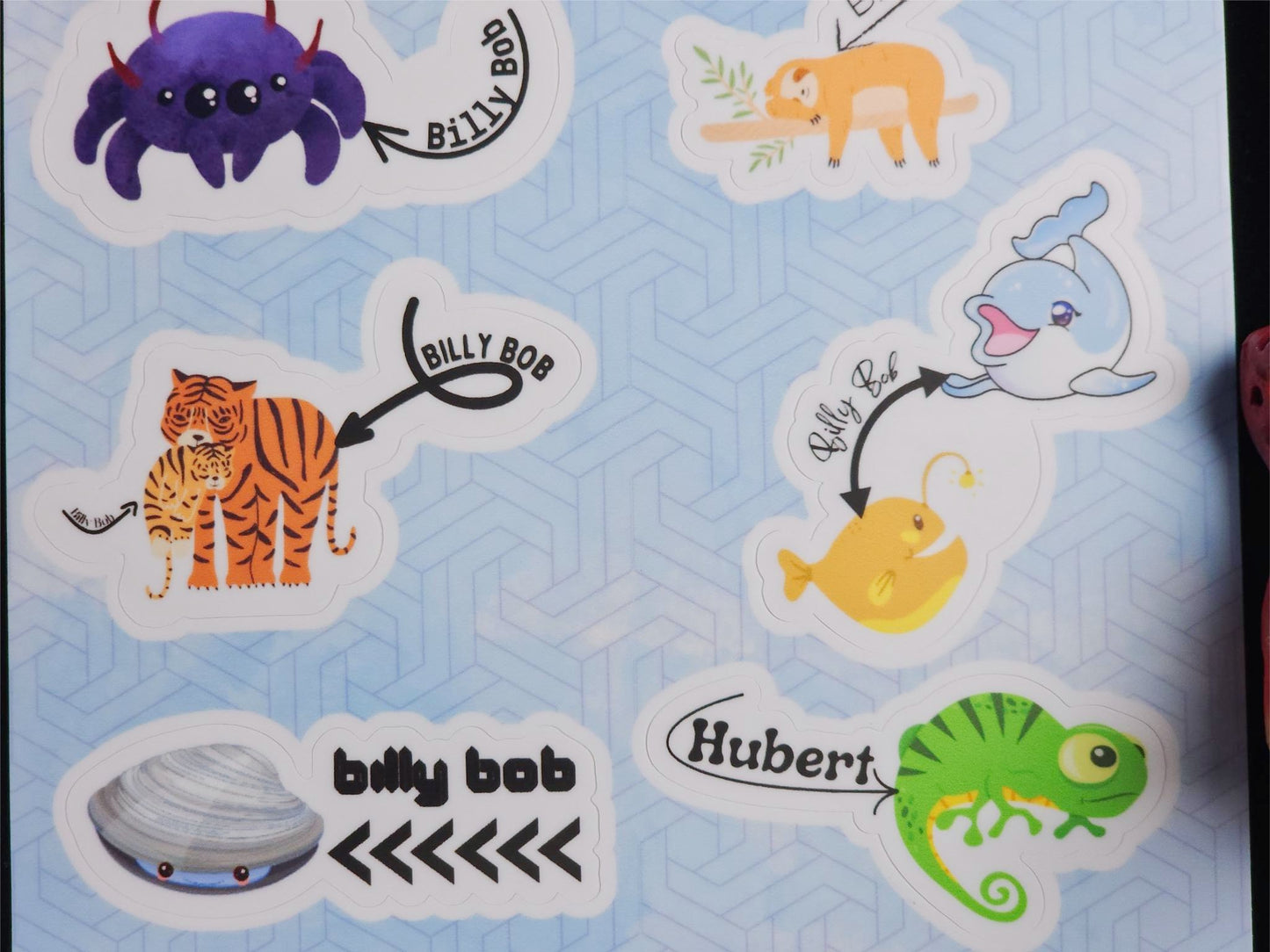 History Plus Stickers! Billy bob pack #2